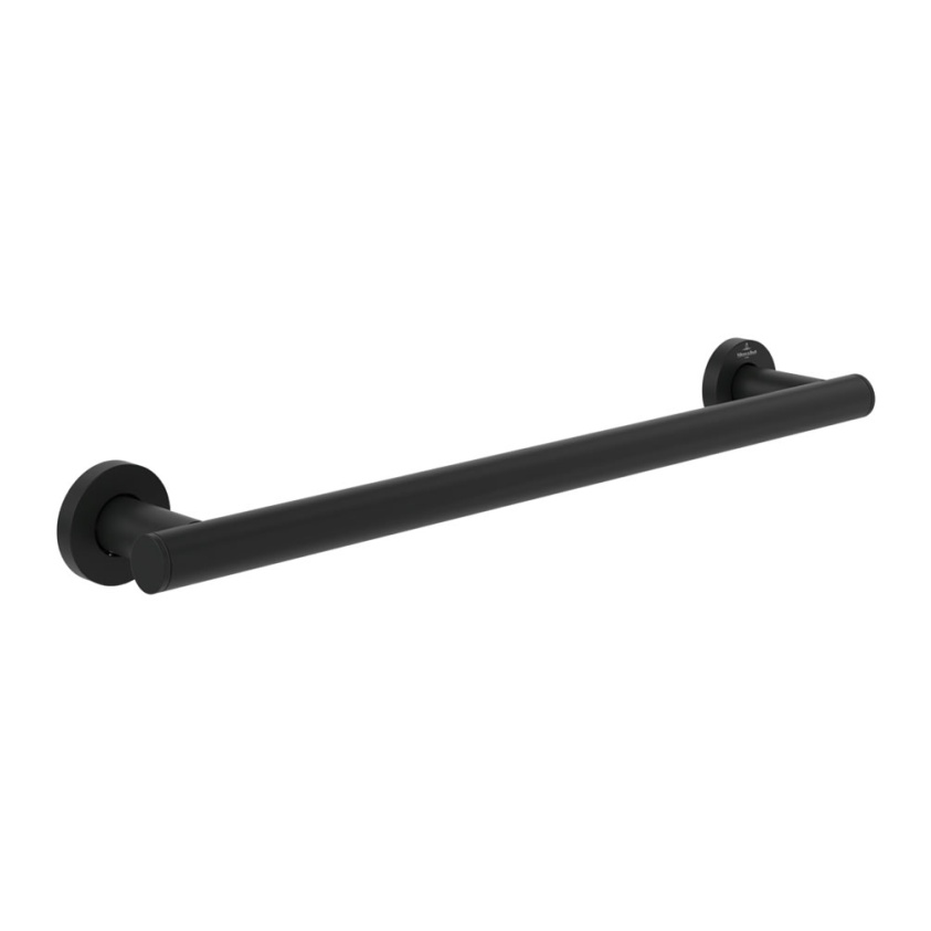 Cutout image of Villeroy & Boch Elements Tender Matt Black Grab Bar